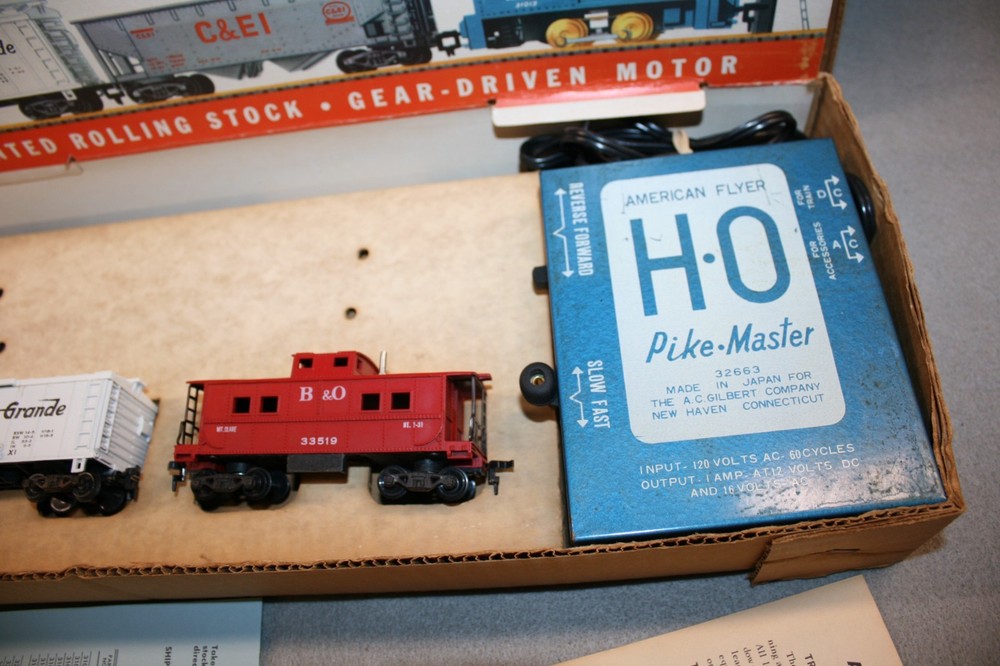 AMERICAN FLYER/GILBERT 30505 TRAIN SET OB LN