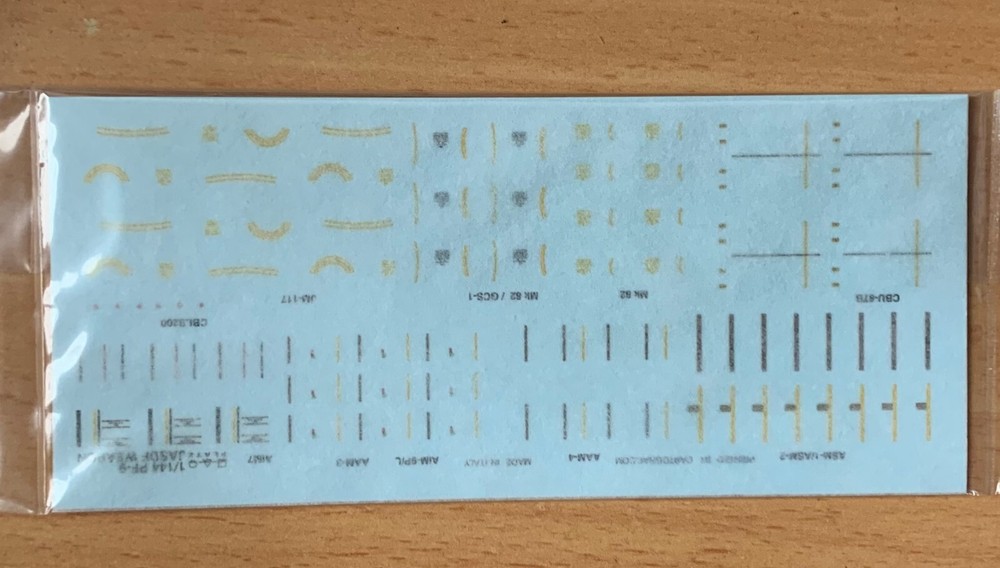 1/144 Modern Aircraft Weapons JASDF Weapons Set : #PF-9 : PLATZ
