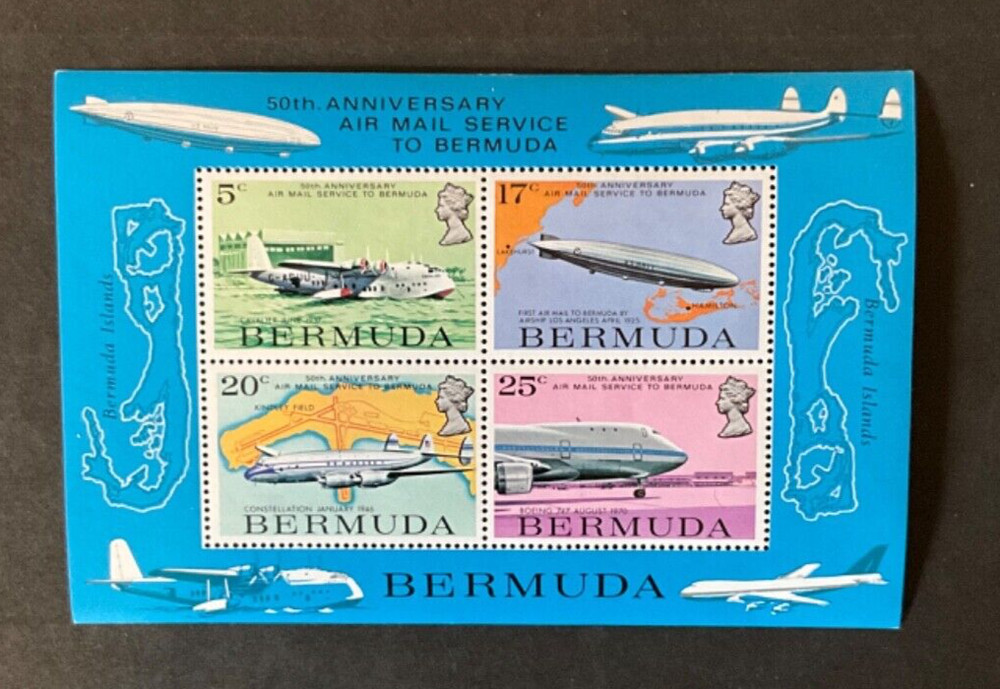 Stamps Bermuda #321a never hinged