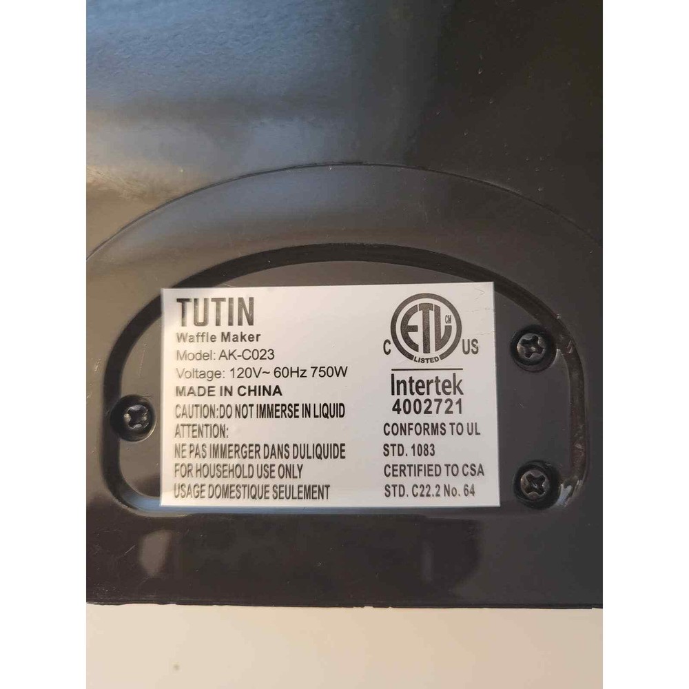 2-Slice Non-Stick Belgian Waffle Maker