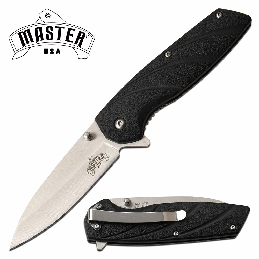 MASTER USA MU-A090S SPRING ASSISTED KNIFE  NIB