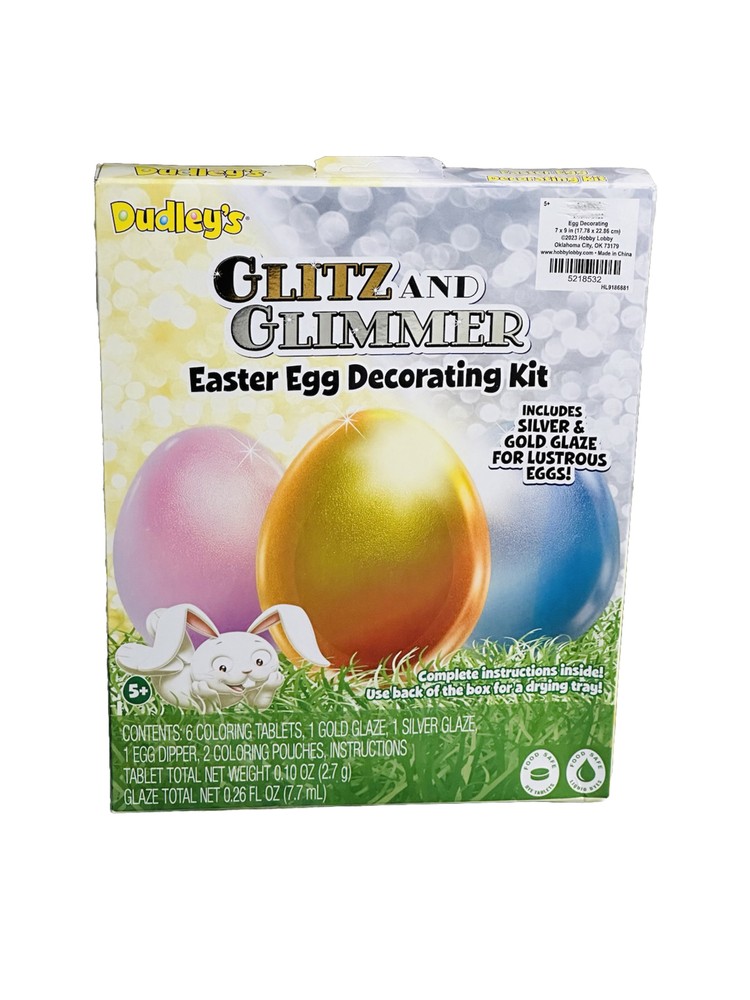 Glitz & Glimmer Easter Egg Decorating Kit 11pc