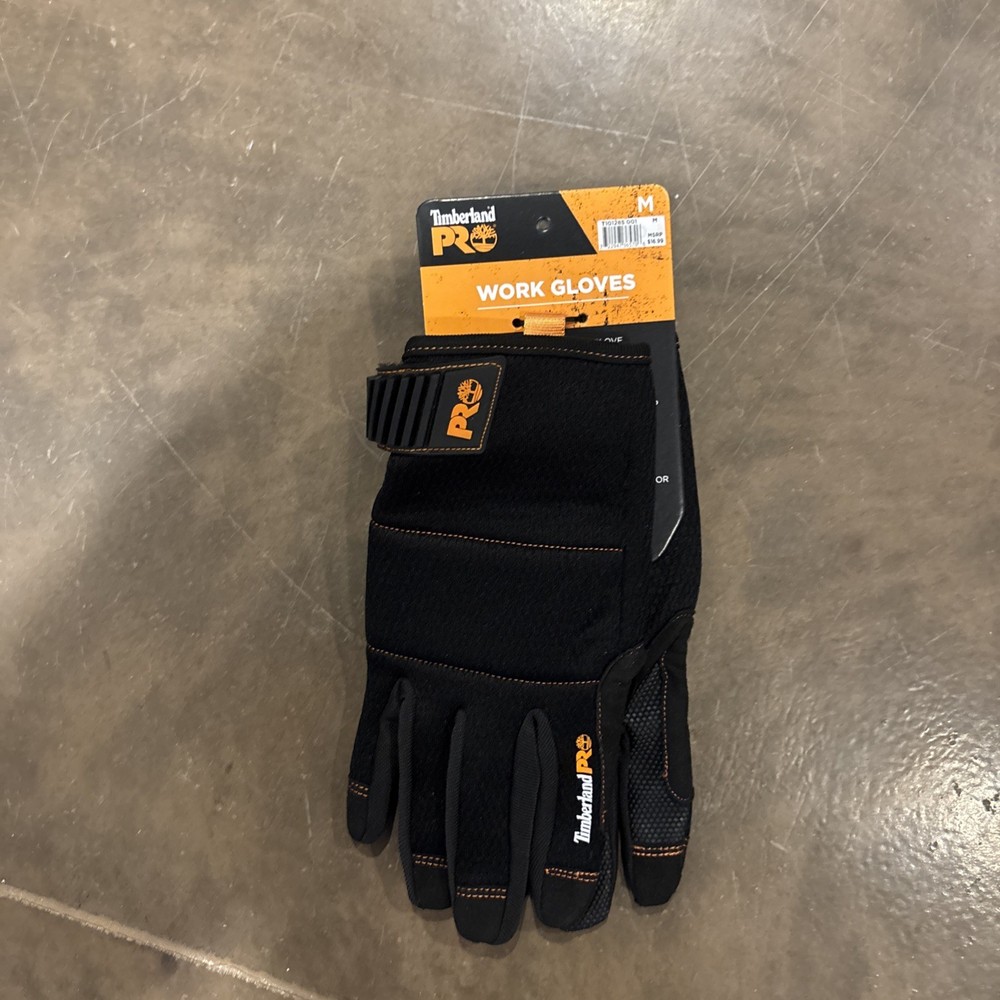 Timberland Pro Work Gloves, NEW, Black, Medium