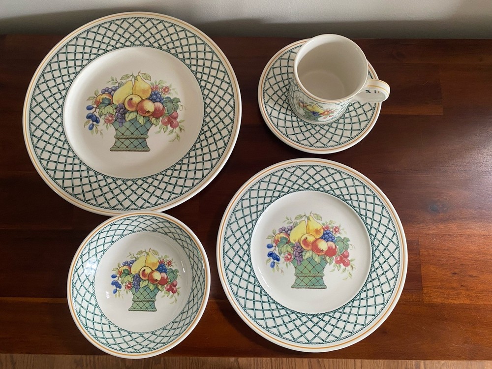 Villeroy & Boch Basket (5 Piece) 1 Place Setting Replacement Or Additional