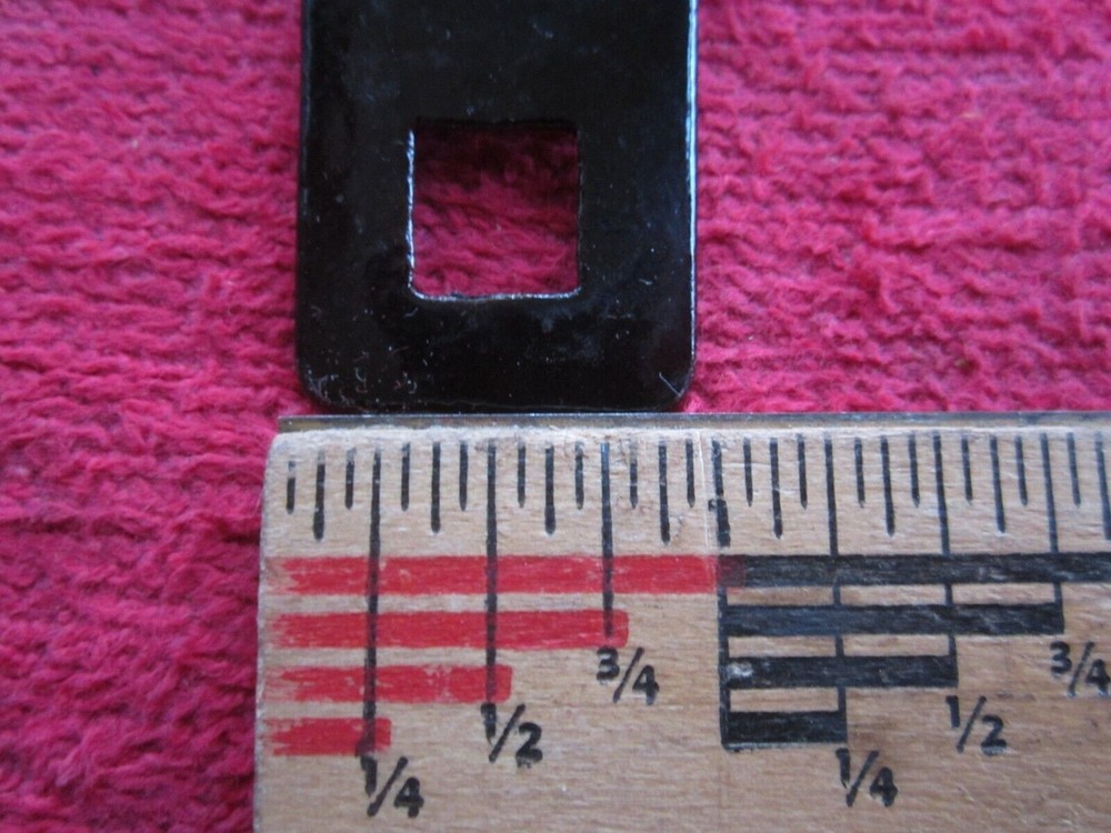 3 VINTAGE HORSE HAMES HARNESS STRAP LOOP HARDWARE TACK UNKNOWN PART, NOS