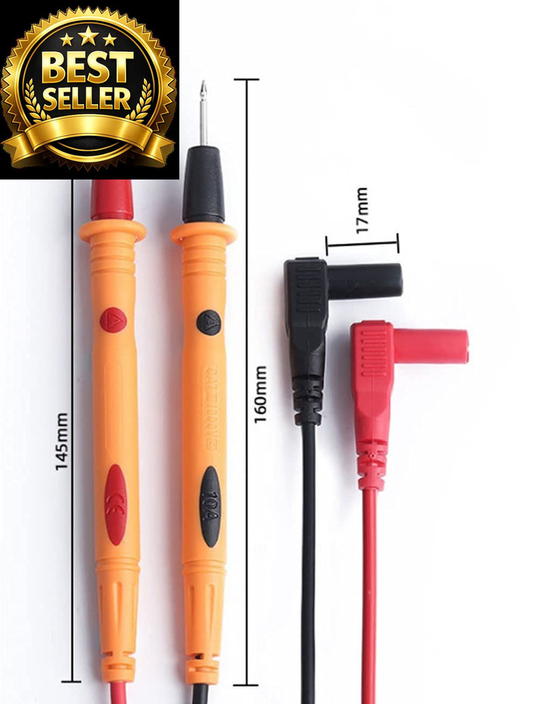 Multimeter, Precision Sharp Lead 1000V 20A Digital Multi multimeter leads