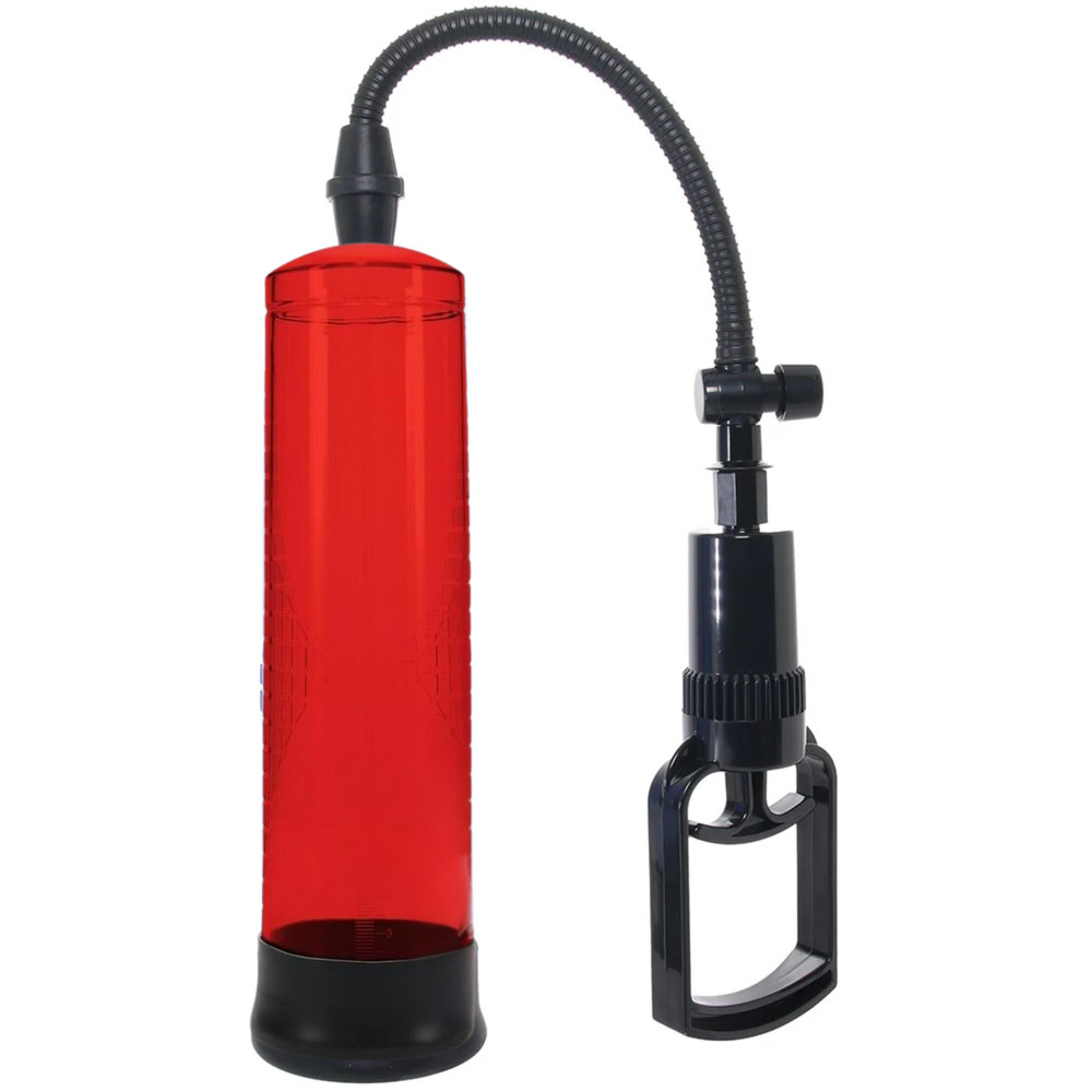 Beginner-Friendly Manual Penis Pump Quick Release Silicone Male Growth Enhancer