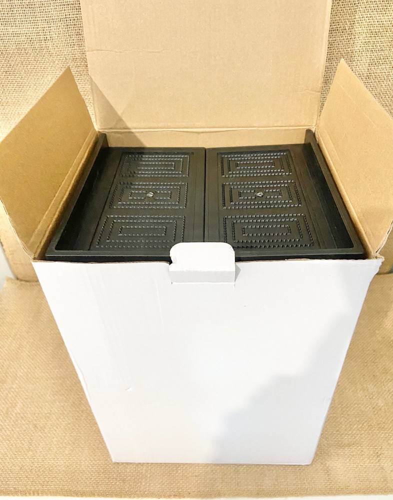 USION Bed Risers 5 Inch 2023, Rectangular Extra Large Furniture Risers for Desk/
