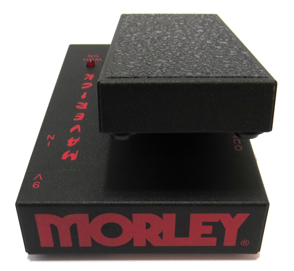 Morley Maverick Mini Switchless Wah Guitar Effect Foot Pedal Controller Open Box