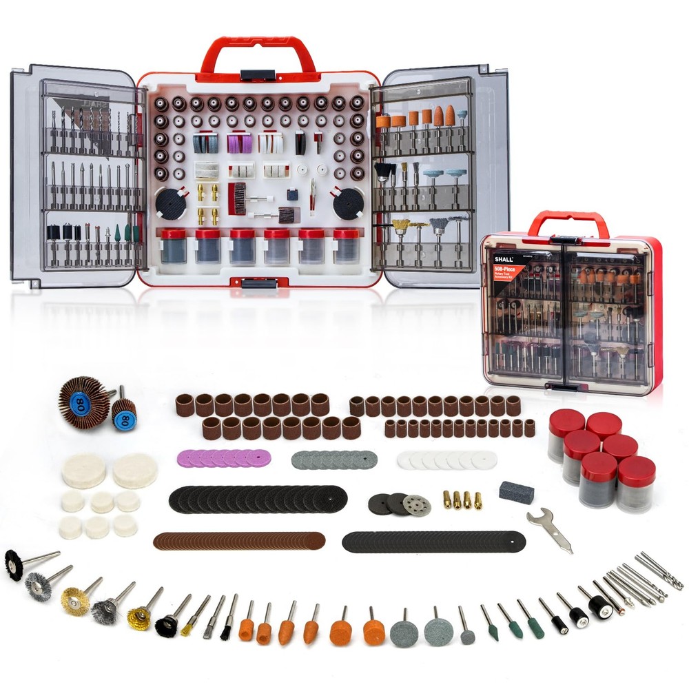 508-Piece Rotary Tool Accessories Kit, Universal Rotary Tool Bits for Sanding...