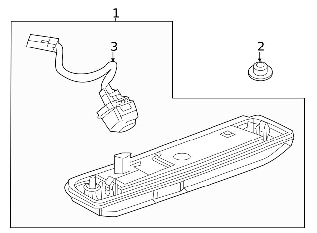 Genuine GM Camera 86554978