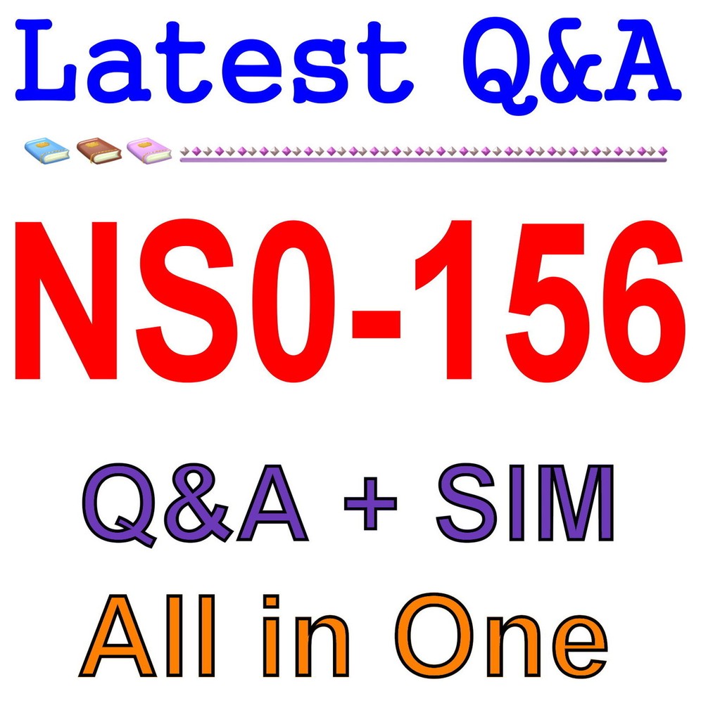 NetApp Data ONTAP Cluster-Mode Administrator NS0-156 Exam Q&A+SIM