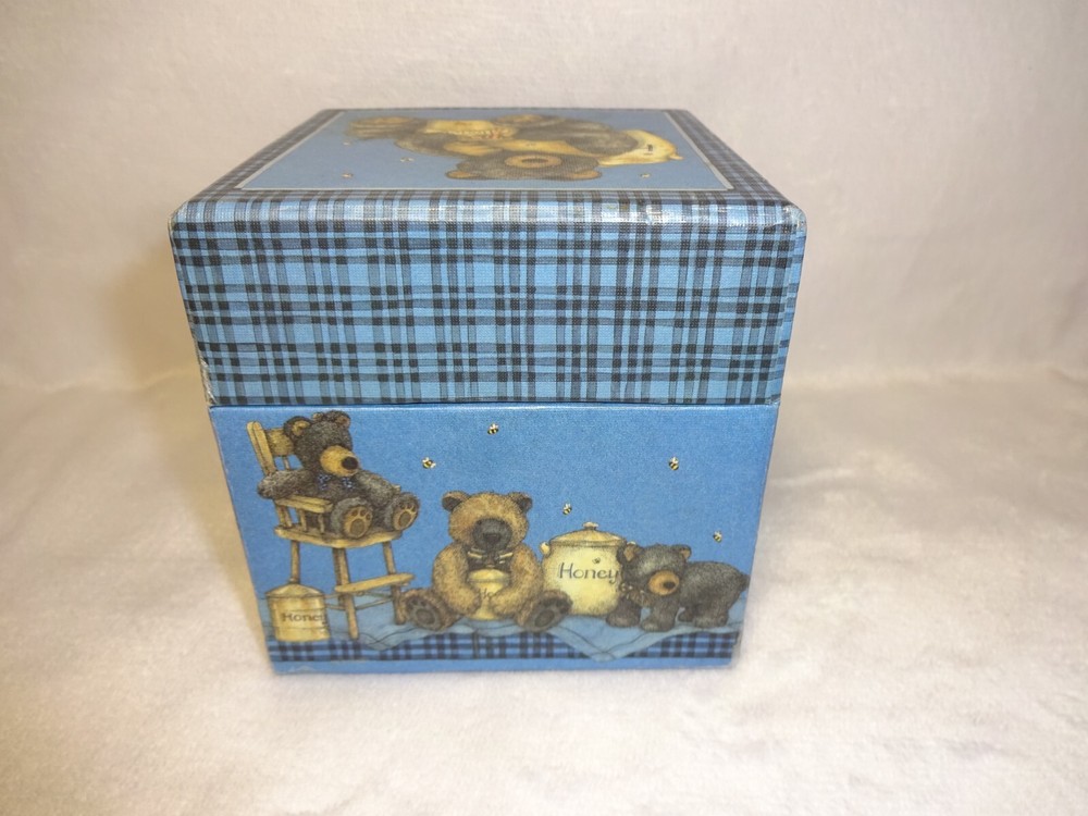 vintage BoB’s boxes Honey Bears keepsake trinket box