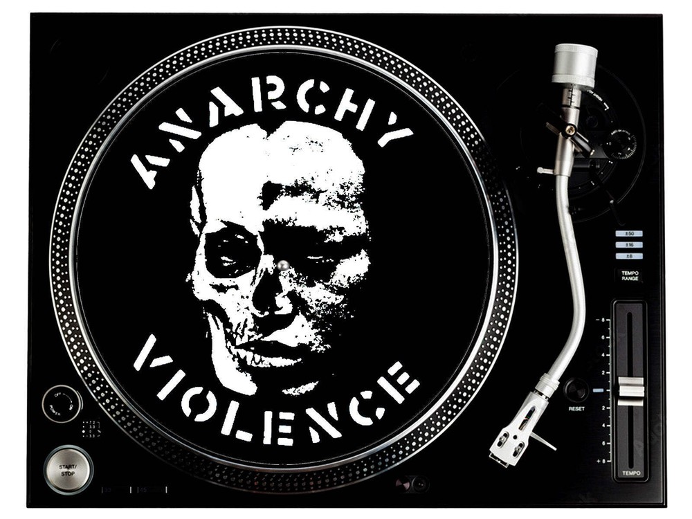 GISM Anarchy Violence Slipmat
