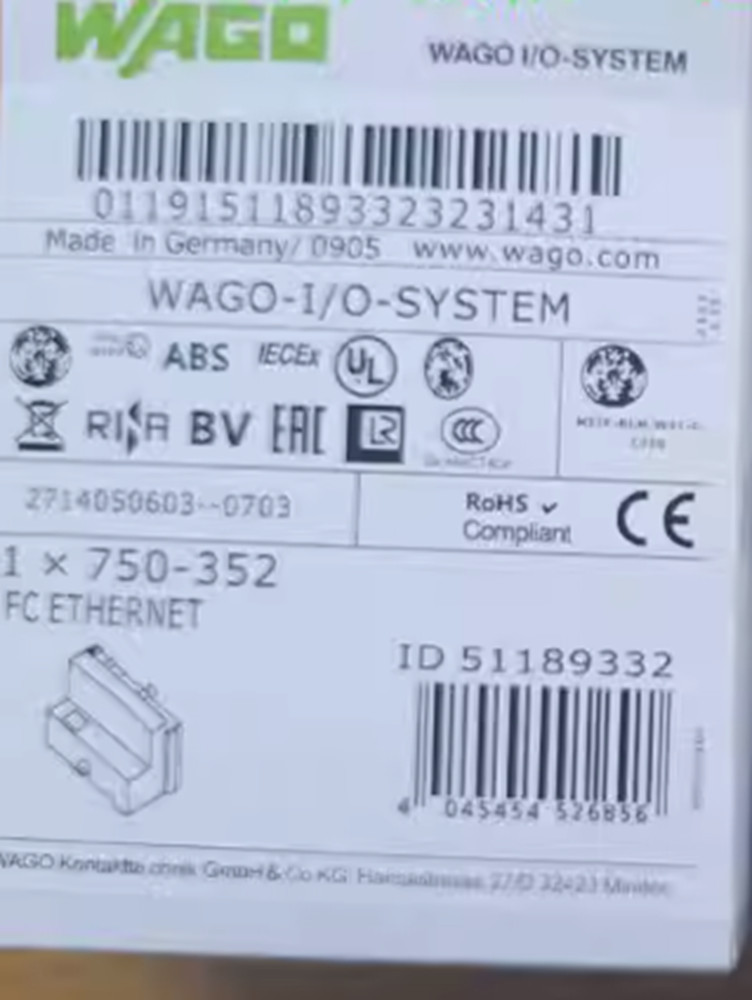 NEW WAGO 750-352 module
