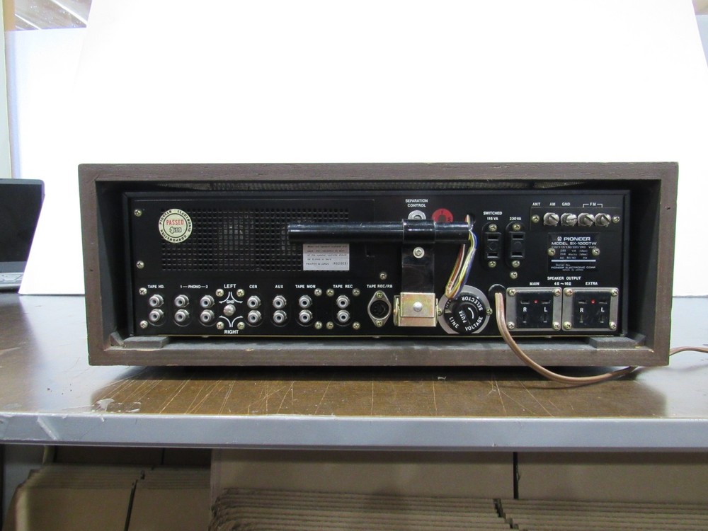 Pioneer Stereo Receiver SX-1000TW **TESTED**