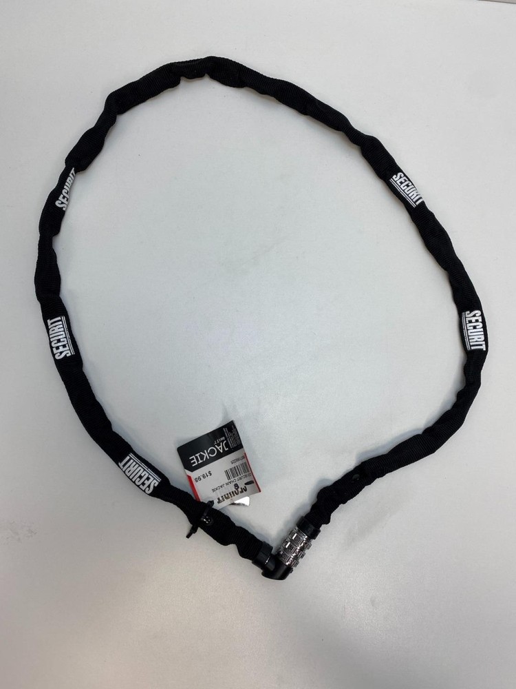 new SECURIT bicycle COMBINATION Combo LOCK Jackie CHAIN 43" long