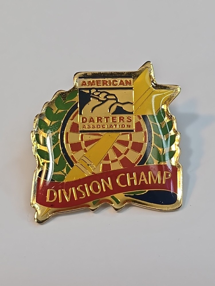 American Darters Association Lapel Pin Division Champ