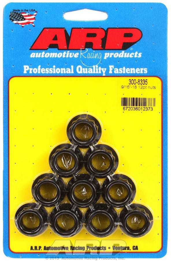 ARP 9/16-18 12pt. Nuts (10) 300-8335