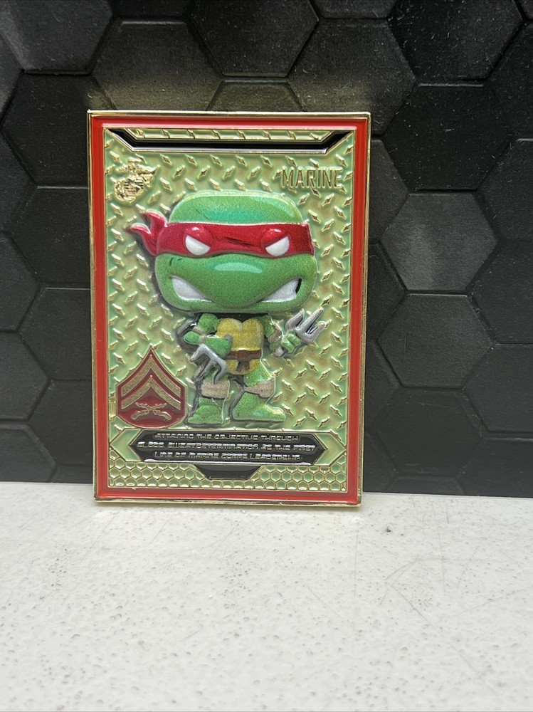 NINJA TURTLES MARINE CORPS COIN