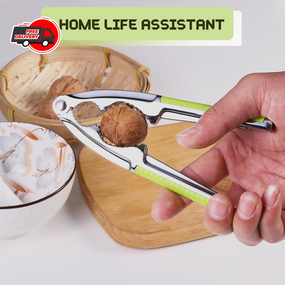 Nut Cracker, Nutcracker, Seafood Tools, Walnut Cracker for All Nuts, Heavy Duty