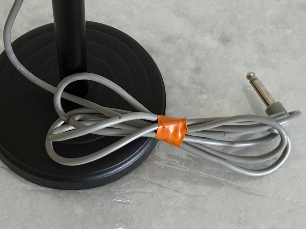 1960's Calrad "mini RCA 77" Dynamic Microphone, studio-quality upgrade, w/stand