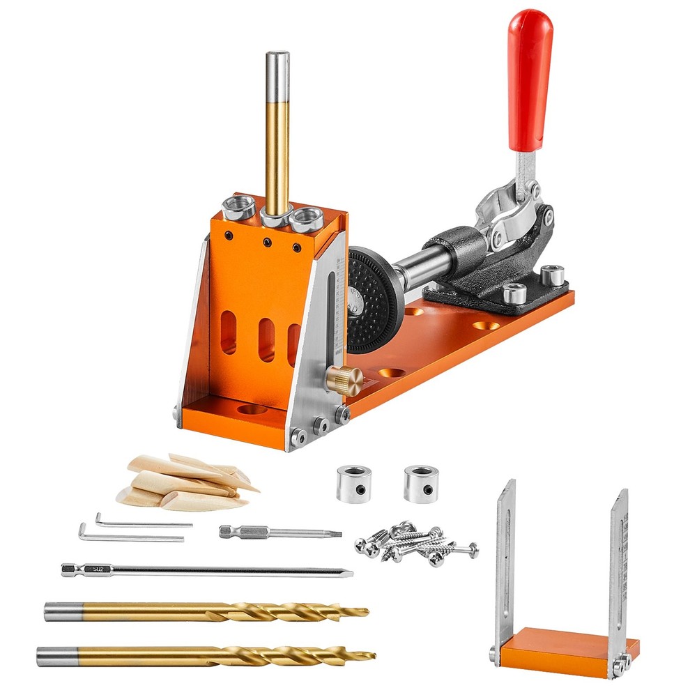 30 Pcs Pocket Hole Jig Kit Adjustable & Easy Use Pocket Hole Jig System St