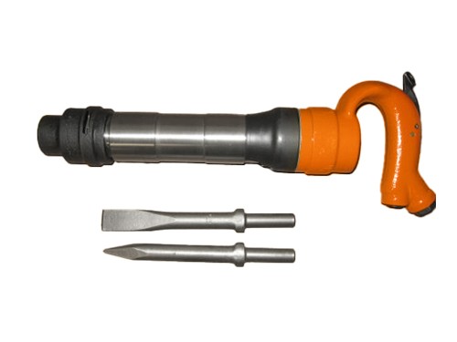 American Pneumatic Chipping Hammer APT-654R + 2 Bits