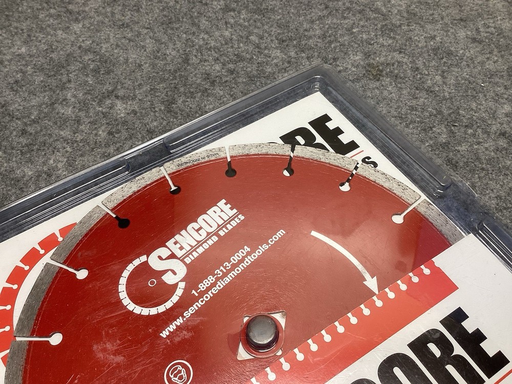 Sencore 10" Diamond Segmented Blade Tile Brick Concrete Saw Blade