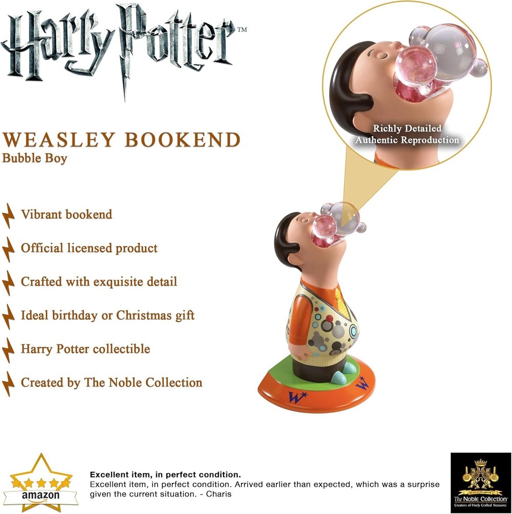 Harry Potter Weasley Bookend - Bubble Boy