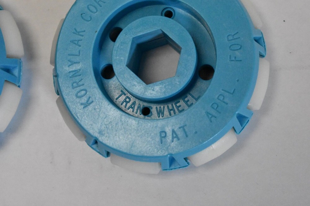 Transwheel OmniWheel Conveyor Robot Multidirectional AGV Wheel Roller 4"O.D. 2Pk