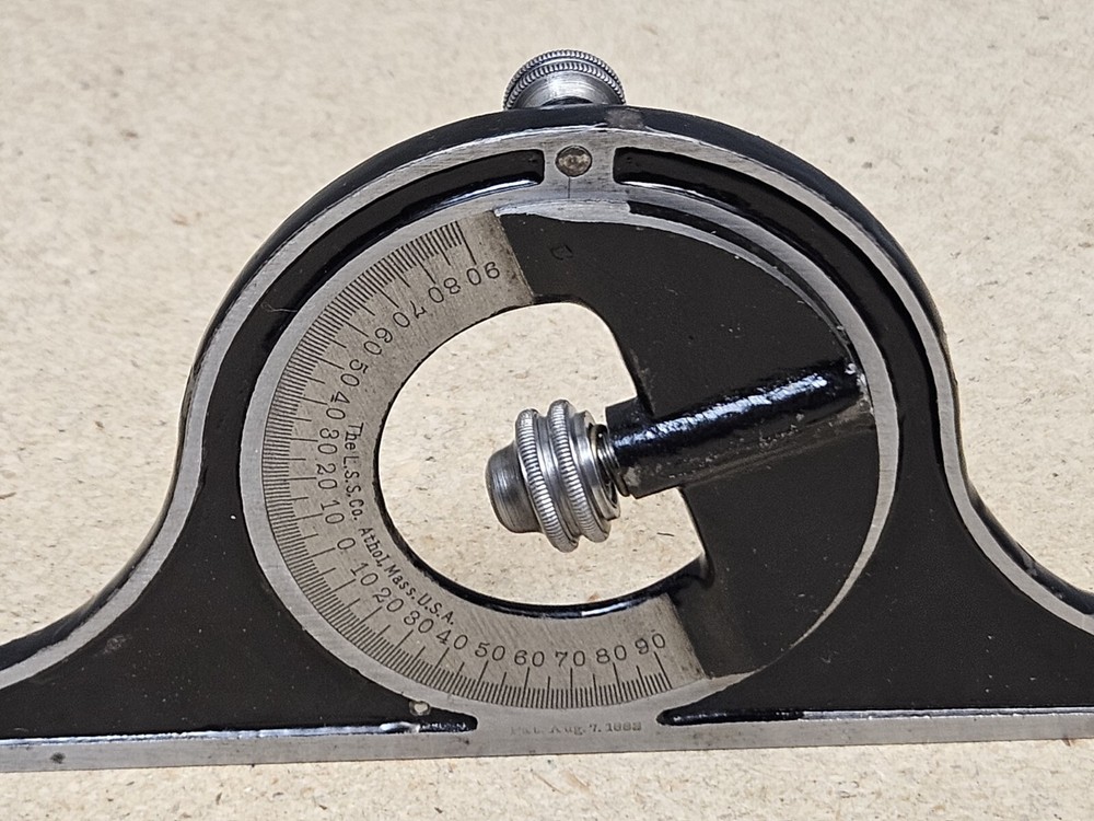 Starrett vintage protractor - this is one for your collection!!