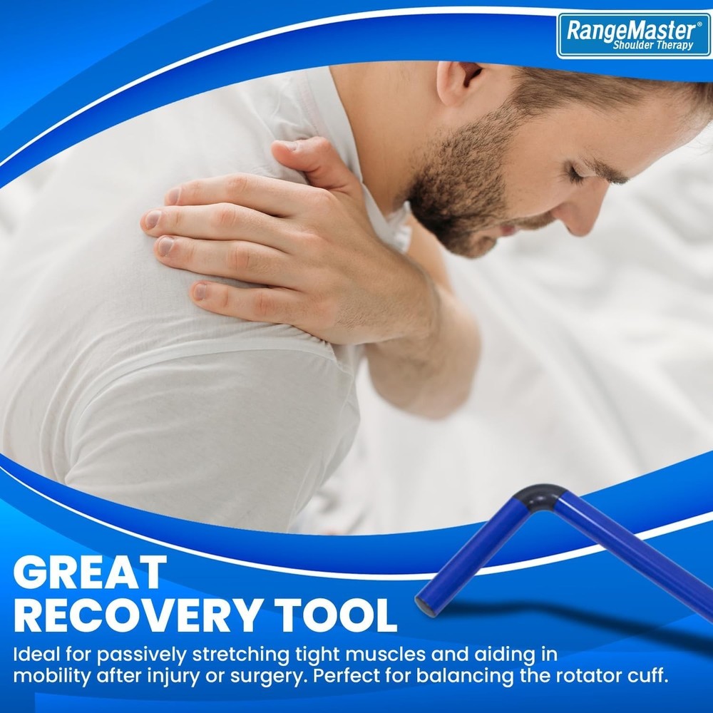 Shoulderwand Therapy Stretching Tool│Collapsible Stretching Bar │Phy