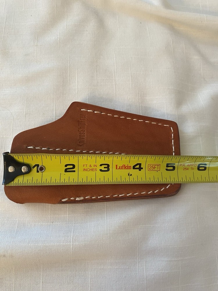 Leather Pocket Knife Sheath Only