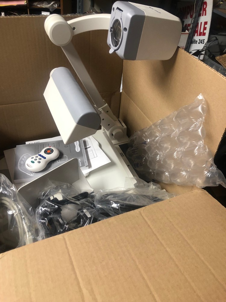 Elmo P10 Digital Overhead Document Projector with all attachment