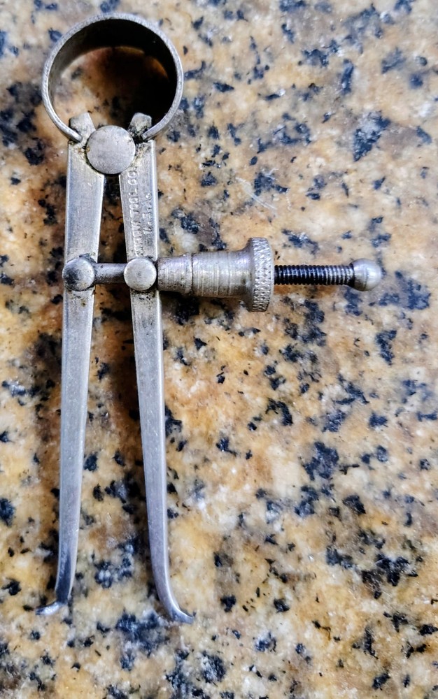 🗽 VINTAGE MINI SANDOW TOOL 3" ID CALIPER MACHINIST/ TOOLMAKER