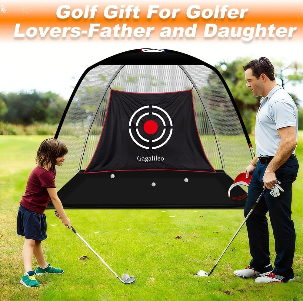 Professional 10x7FT Golf Driving Net - Ideal For Backyard Practice Sessions