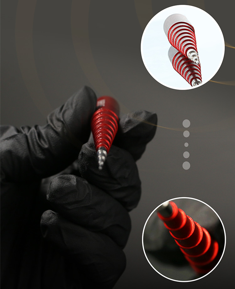 1-12mm Step Roller Multi-Segment Reel with Scale Spring Wire Hook Model DIY Tool