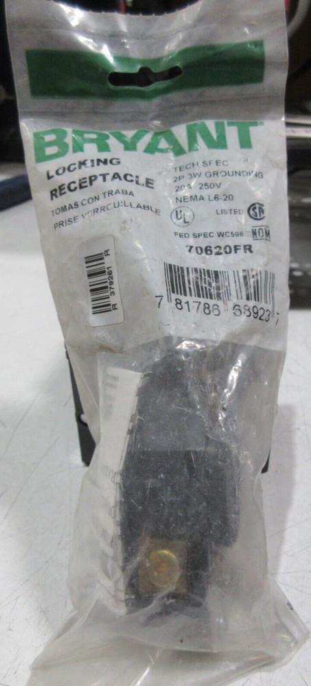 Bryant - Locking Receptacle - #70620FR