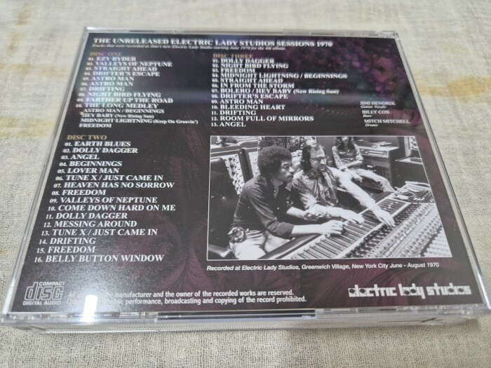 JIMI HENDRIX Electric Sesss.