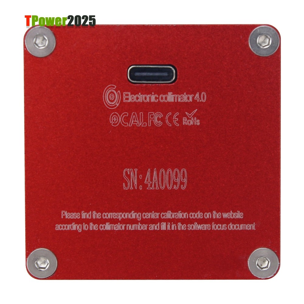 New OCAL4.0 Electronic Collimator CMOS Astronomical Optical Axis Calibrator