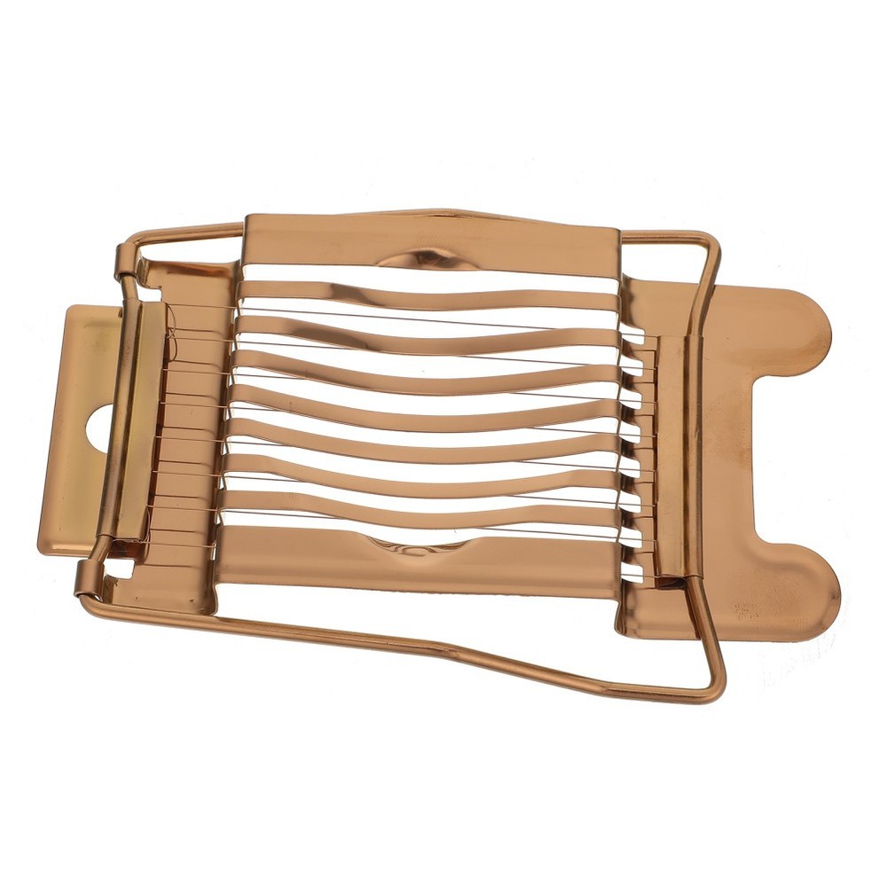 Stainless Steel Egg Cutter Deviled Slicer Adjustable for Boiled Eggs