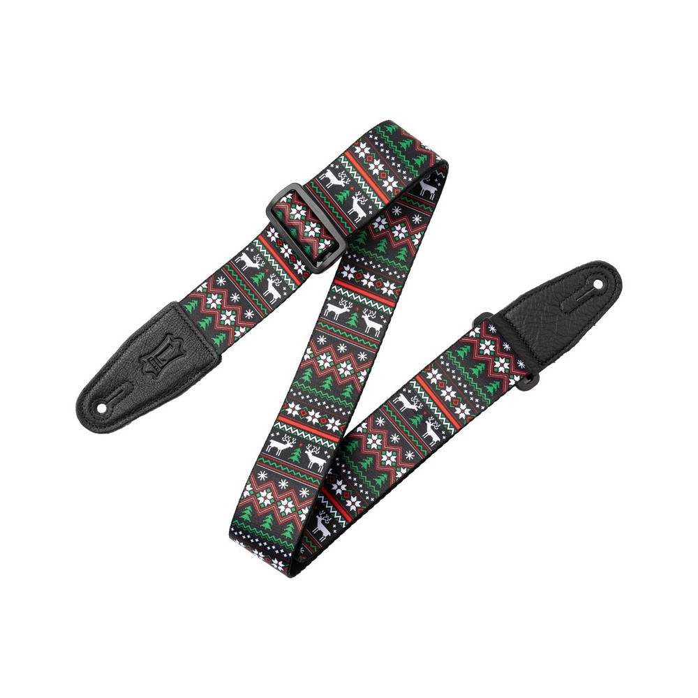 Levy's 2" Christmas Guitar Strap - Ugly Christmas Sweater
