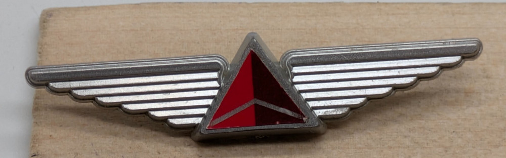 DELTA AIRLINES Wings Plastic Pinback