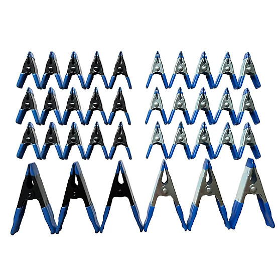 JobSmart 36-Pack Assorted Spring Clamp Set