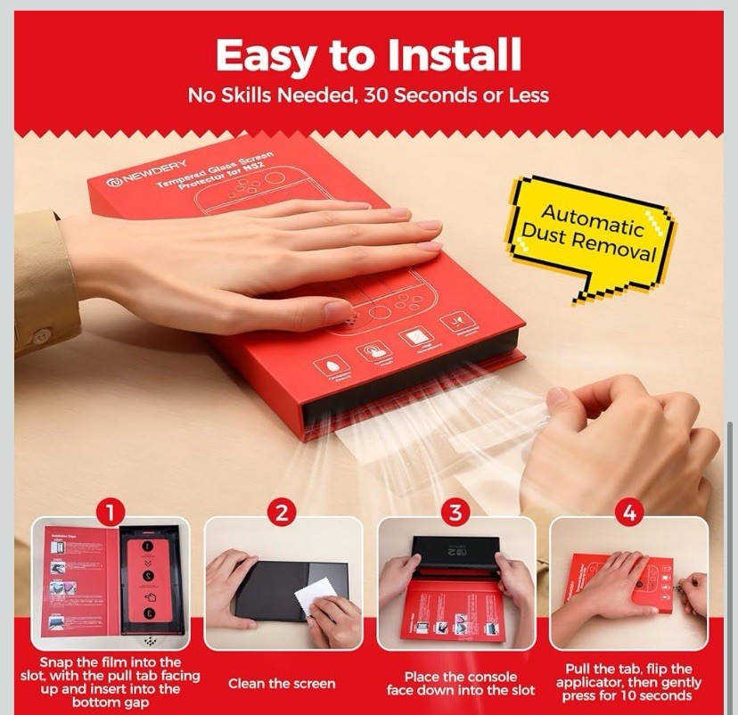 Switch 2 Screen Protector