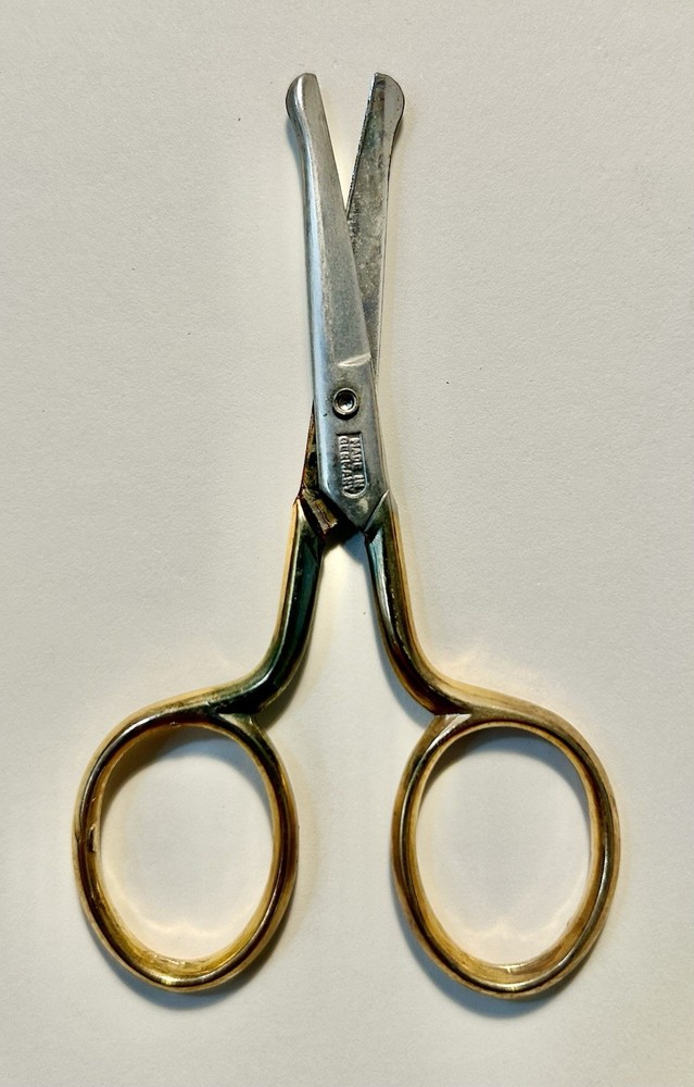 Vintage Sewing Kit German Scissors