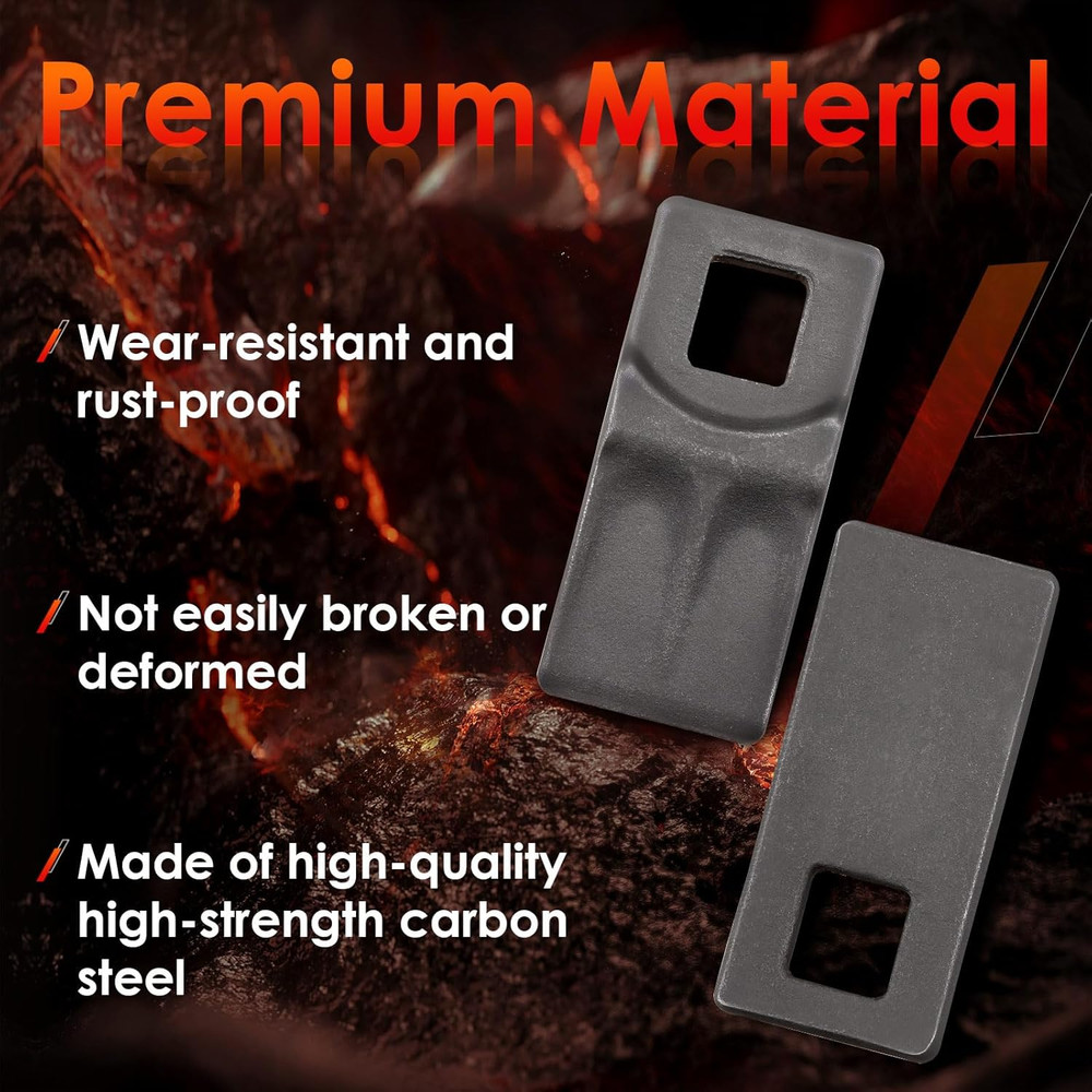 Auger Teeth Cutting Edge Replacement for 3 Point Post Hole Digger Drill Bits,Wit