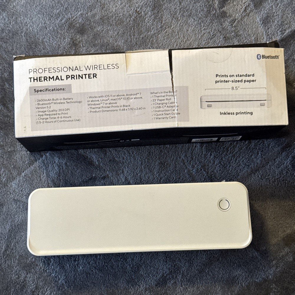 Core Innovation Professional Wireless Thermal Printer - A091117