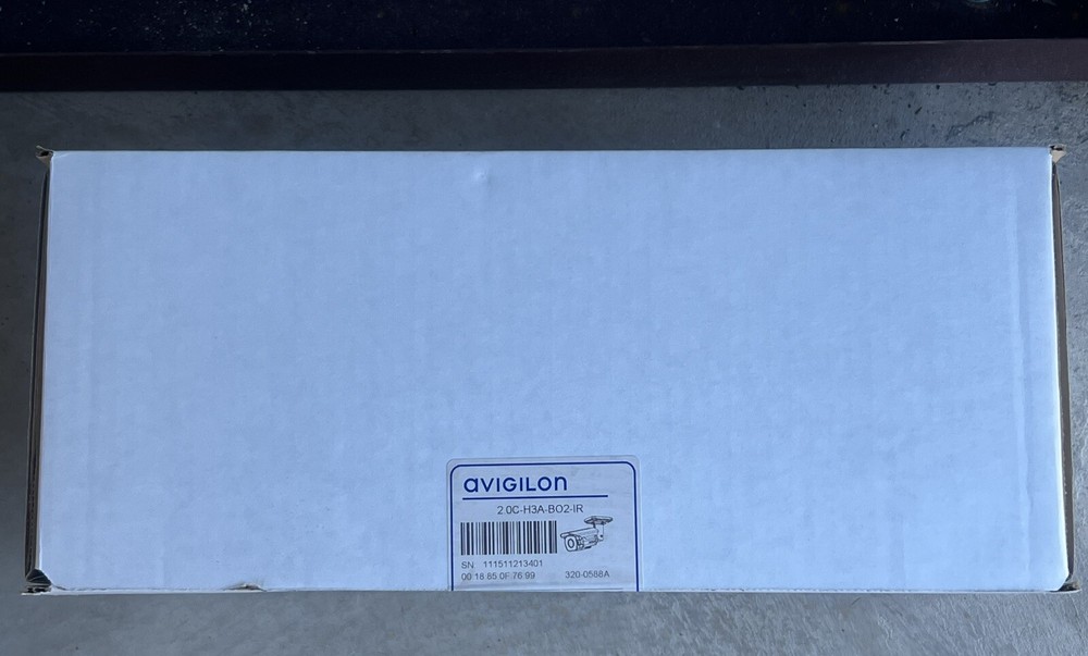 New Avigilon  2.0C-H3A-BO2-IR  2 MO Compact IP Camera